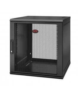 APC NetShelter WX 12U Single Hinged Wall-mount Enclosure 600mm Deep Монтируемая на стену стойка Черн