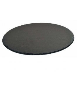 Kesper 38112 serving dish Black Round Slate plate