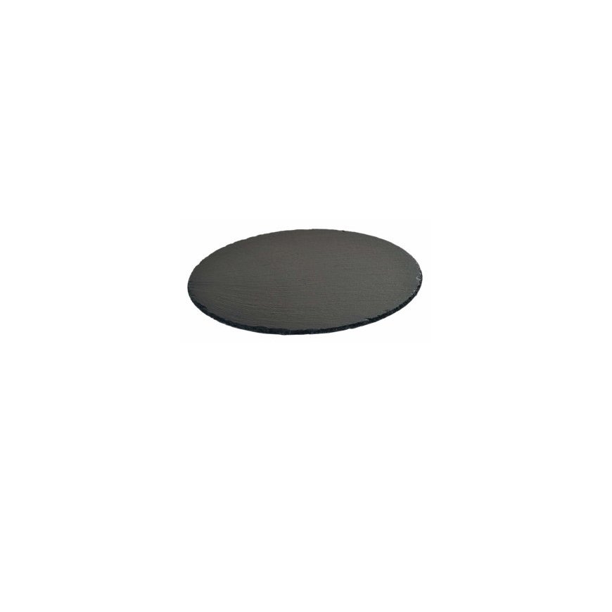 Kesper 38112 serving dish Black Round Slate plate