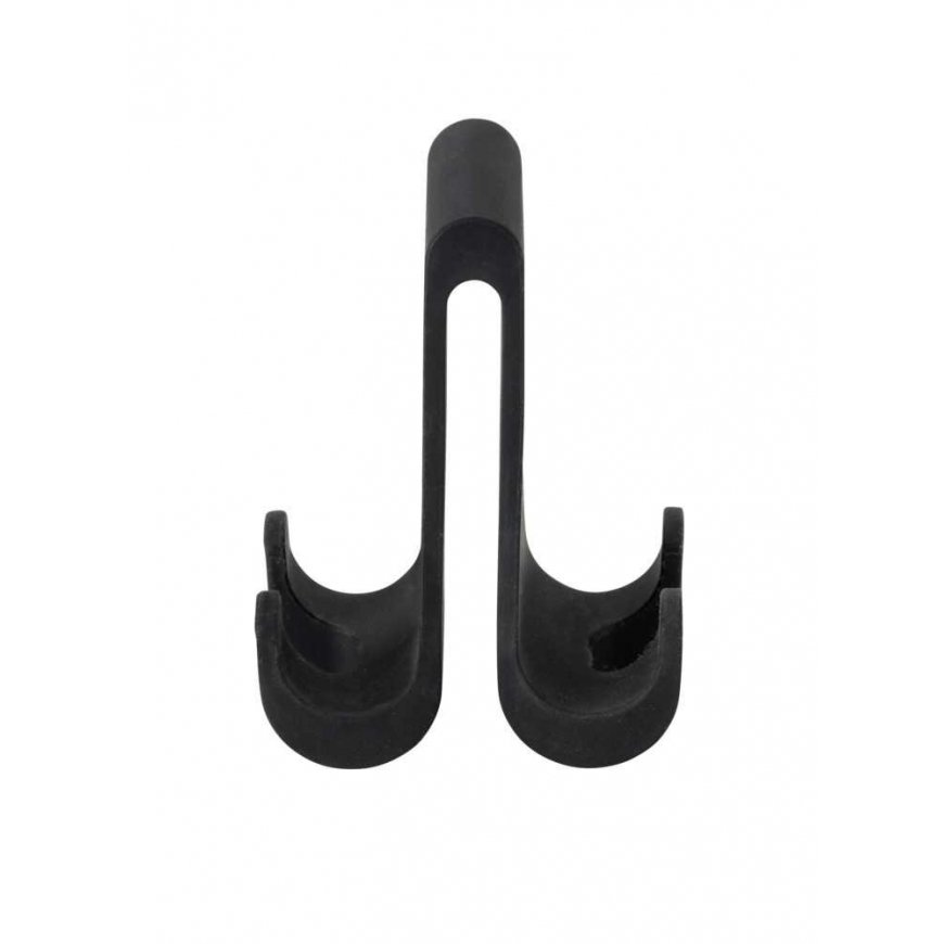 WENKO 25229100 pakaramais mājai Iekštelpas Universāls āķis Melns 1 pcs – 3