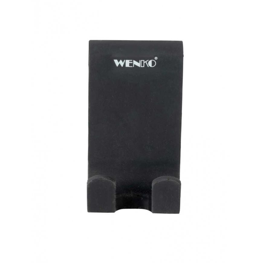 WENKO 25229100 крючок для хранения вещей Для помещений Универсальный крюк Черный 1 шт – 4