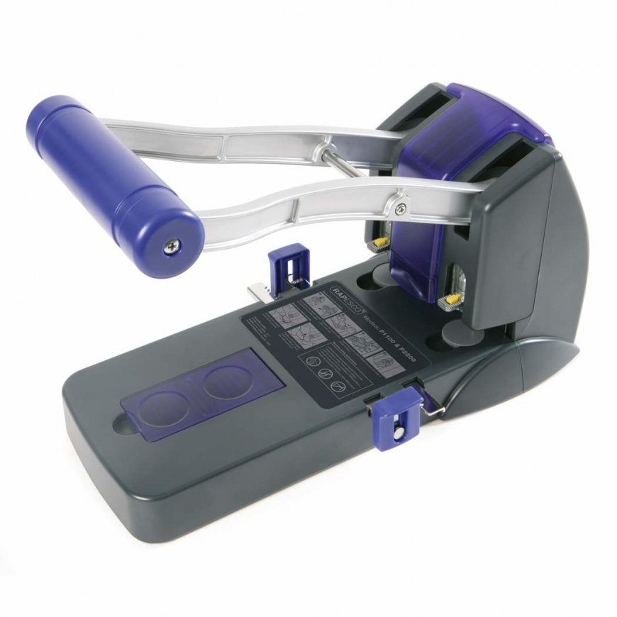 Rapesco P2200 hole punch 150 sheets Black – 2