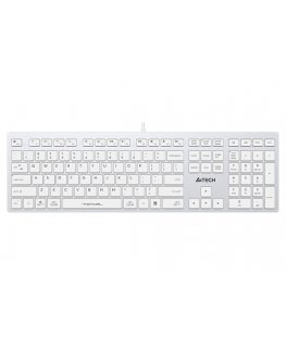 A4Tech Fstyler FX50 klaviatūra Namams / biurui USB Balta
