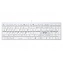 A4Tech Fstyler FX50 klaviatūra Namams / biurui USB Balta A4Tech Fstyler FX50 klaviatūra Namams / biurui USB Balta