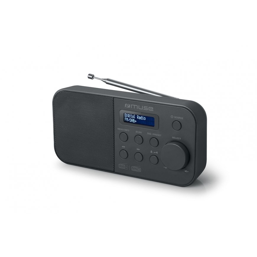 Muse M-109 DB radio Pārnesams Melns