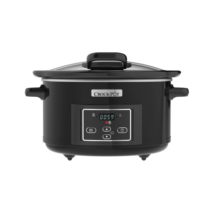 Crock-Pot CSC052X haudepott 4,7 l Must, Hõbe