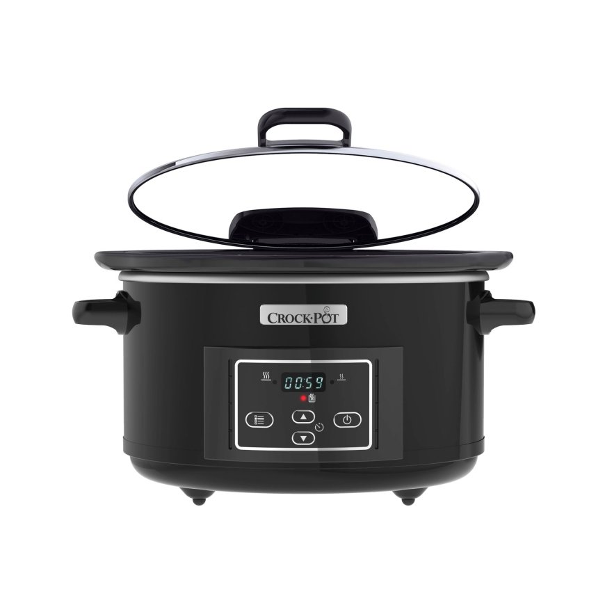 Crock-Pot CSC052X slow cooker 4.7 L Black, Silver – 2