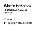 HP 304XL musta alkuperäinen mustekasetti HP 304XL musta alkuperäinen mustekasetti