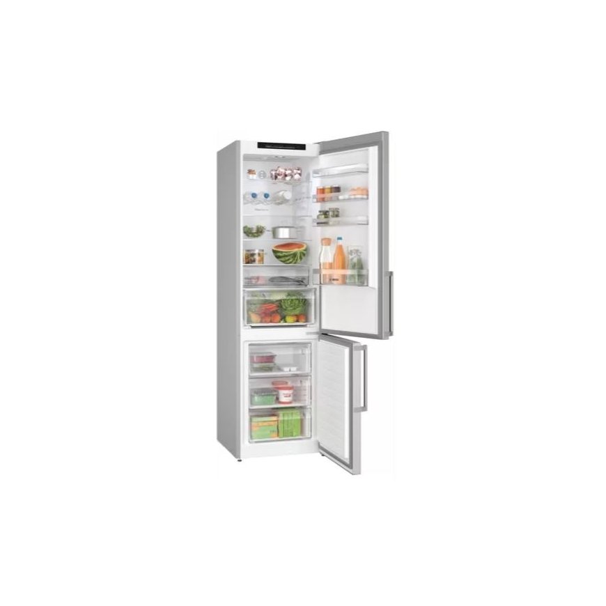 Bosch Serie 4 KGN39VICT ledusskapja saldētājkamera Brīvi novietots 363 L C Nerūsējošs tērauds – 2