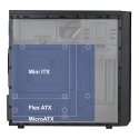 Akyga AK17BK datoru korpuss & statnis Micro Tower Melns