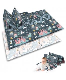 Educational double-sided foam mat 200x150x1cm Nukido