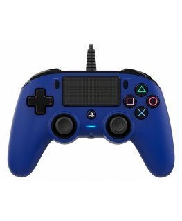 NACON PS4OFCPADBLUE Gaming Controller Blue USB Gamepad Analogue / Digital PC, PlayStation 4