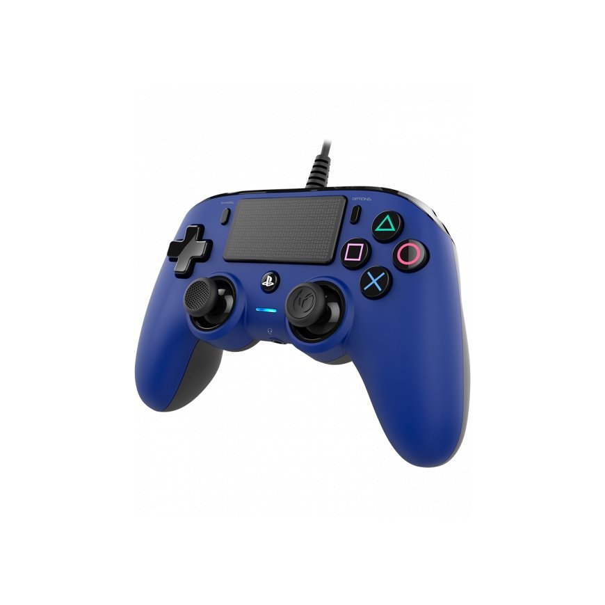 NACON PS4OFCPADBLUE Gaming Controller Blue USB Gamepad Analogue / Digital PC, PlayStation 4 – 4