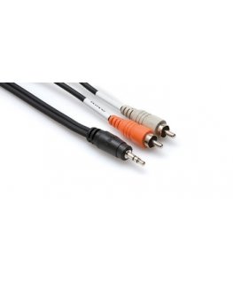 Hosa Technology CMR-210 garso kabelis 3,05 m 3.5mm 2 x RCA Juoda