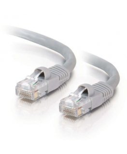 LogiLink CAT5E U/UTP 1m сетевой кабель Серый U/UTP (UTP)
