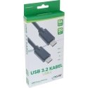 InLine 35704A USB кабель USB 3.2 Gen 2 (3.1 Gen 2) 1,5 m USB C Черный InLine 35704A USB кабель USB 3.2 Gen 2 (3.1 Gen 2) 1,5 m USB C Черный