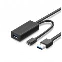 Ugreen 20826 USB-kaabel USB 3.2 Gen 1 (3.1 Gen 1) 5 m USB A USB A/Micro-USB B Must Ugreen 20826 USB-kaabel USB 3.2 Gen 1 (3.1 Gen 1) 5 m USB A USB A/Micro-USB B Must