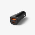 Spigen ArcStation Essential 48W Kuulokkeet, Älypuhelin, Älykello, Tabletti musta Tupakansytytin Pika