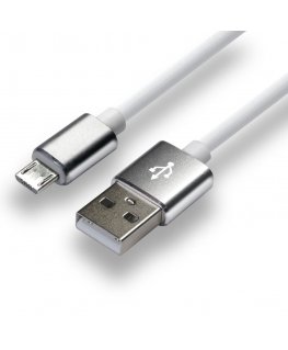 Everactive CBS-1MW USB-kaabel 1 m USB A Micro-USB A Valge