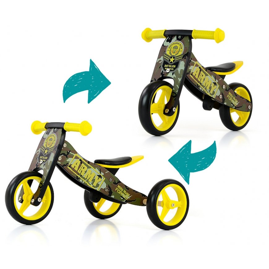 Milly Mally Jake Army 2in1 Other ride-on – 3