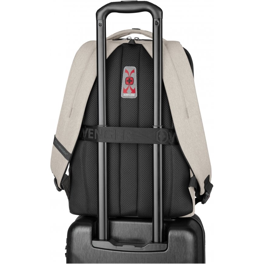 Wenger MX Professional 16-inch Laptop Backpack with Tablet Compartment - Sand