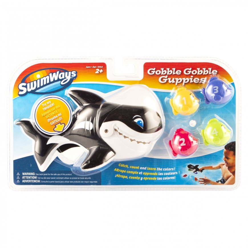 Spin Master SwimWays SWW SPP GobbleGobbleGuppiesOrca