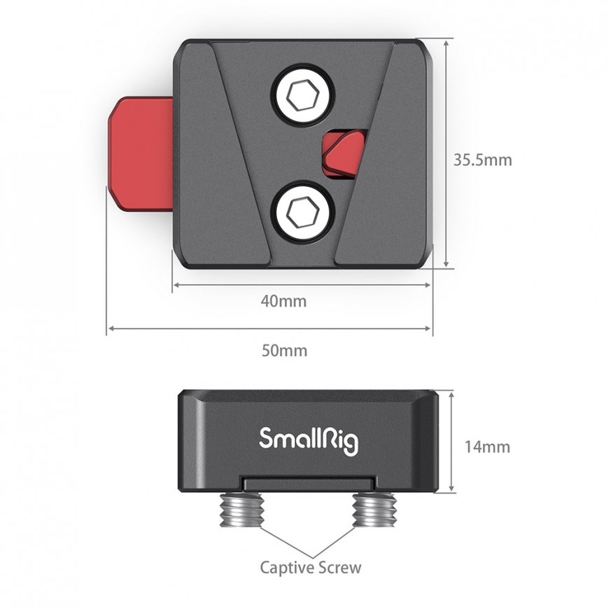 SmallRig MD2801B Quick release mount – 5