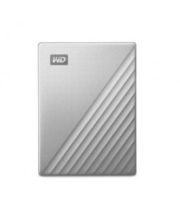 Western Digital WDBPMV0040BSL-WESN väline kõvaketas 4 TB USB tüüp-C 3.2 Gen 1 (3.1 Gen 1) Hõbe