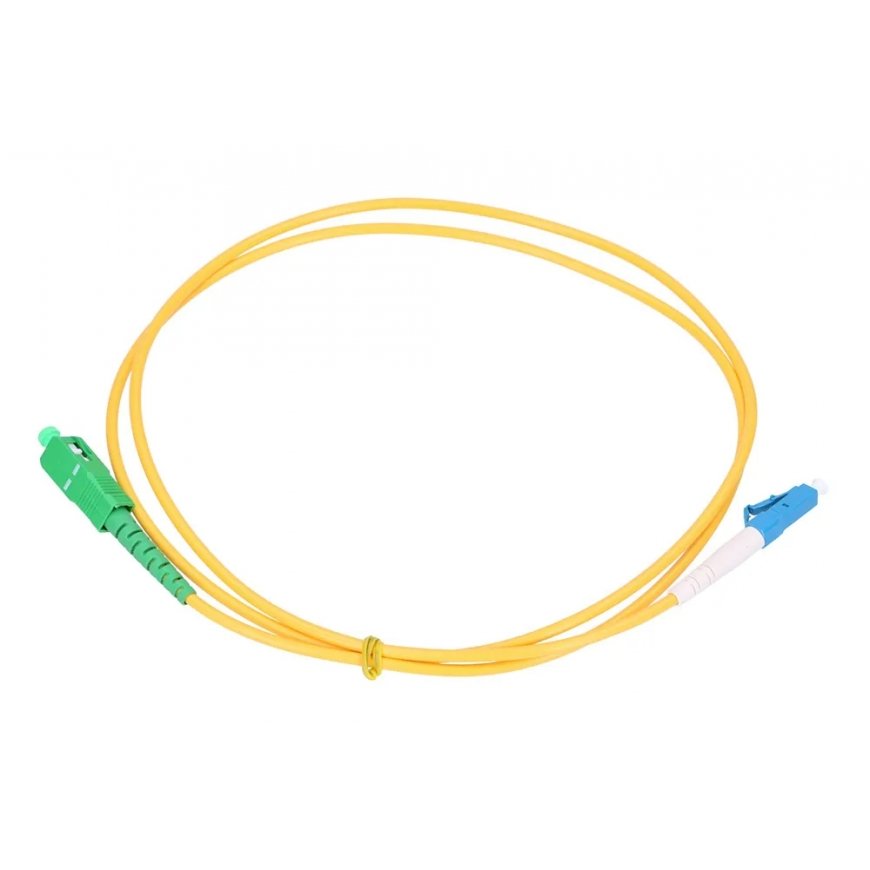 Extralink EX.3401 „InfiniBand“ arba pluoštinis optinis kabelis 2 m SC LC FTTH Geltona