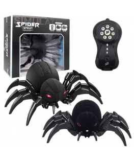 Lean Toys Remote Control RC Spider with Smoke Effect
