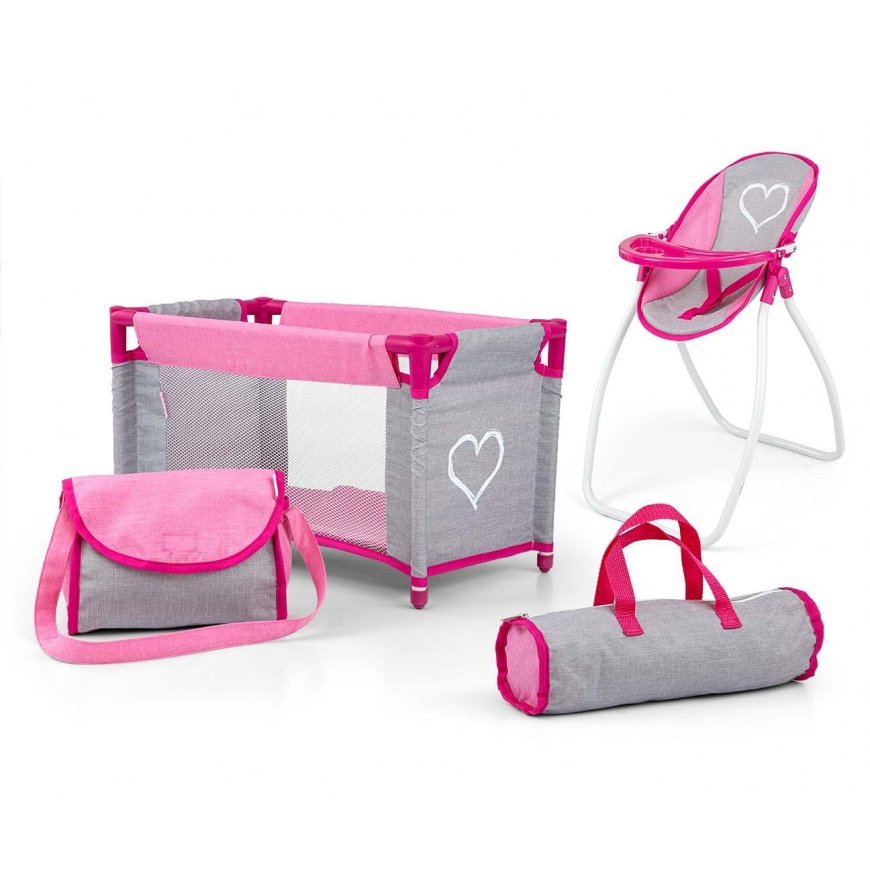 Milly Mally Elsa Prestige Doll Set Pink – 2