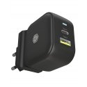 ICY BOX IB-PS106-PD Universaali musta AC Pikalataus Sisätila