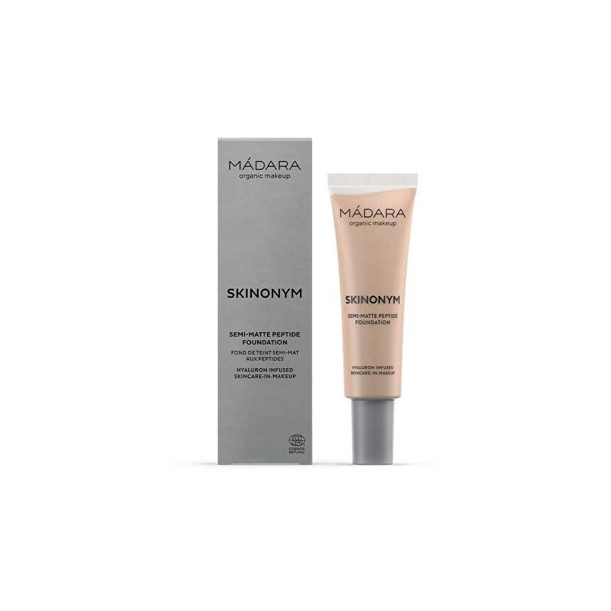 meikkipohja "Mádara Madara Skinonym Base Semi-Matte Peptide" 30ml