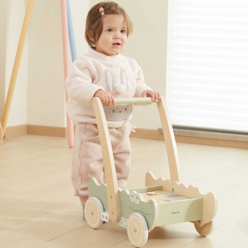 Dėlionė Viga Toys Medinis stumdukas su kaladėlėmis vaikams – 3