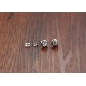 Troli Small earrings with crystal clear KES-046 Troli Small earrings with crystal clear KES-046