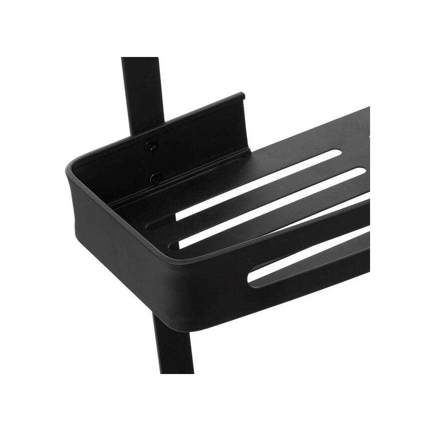 5five Simply Smart Shower Shelf, Two-Tier, Black, 32.5 x 16 x 60 cm – 2