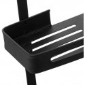 5five Simply Smart Shower Shelf, Two-Tier, Black, 32.5 x 16 x 60 cm 5five Simply Smart Shower Shelf, Two-Tier, Black, 32.5 x 16 x 60 cm