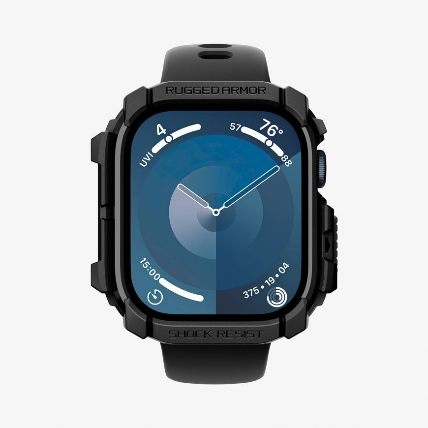Spigen Rugged Armor Корпус Черный Термопластичный полиуретан (ТПУ)