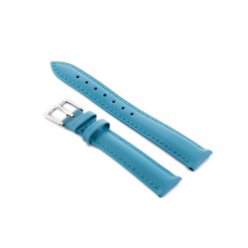 Pacific Blue W94 nahkaranneke - vaaleansininen - 12mm – 2