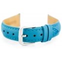 Pacific Blue W94 leather watch strap - light blue - 12mm Pacific Blue W94 leather watch strap - light blue - 12mm