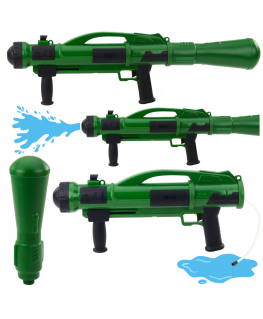 Lean Toys Bazooka Vanduo Gun With Pump 73 cm Žalias 1100ml