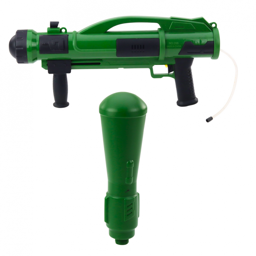 Lean Toys Bazooka Vesipistooli pumpulla 73 cm Vihreä 1100ml – 2