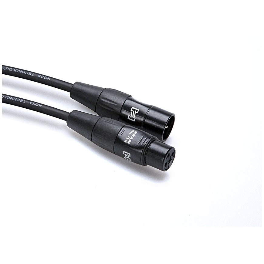 Hosa Technology HMIC-005 audiokaapeli 1,525 m XLR (3-pin) musta