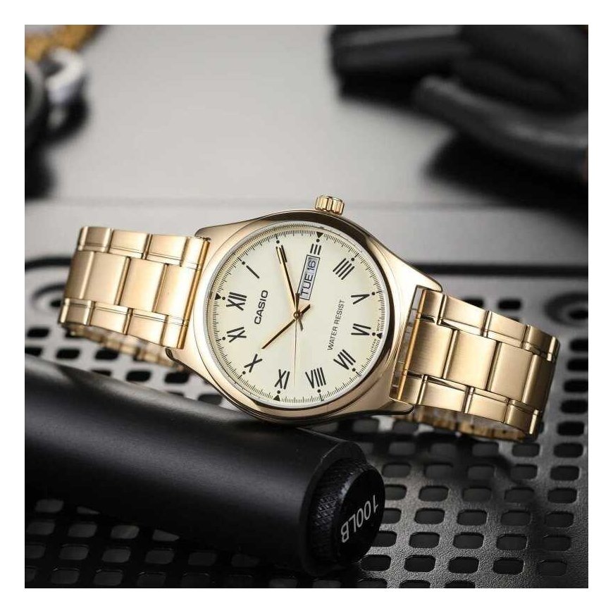 Vyriškas laikrodis CASIO MTP-V006G-9B + BOX – 5