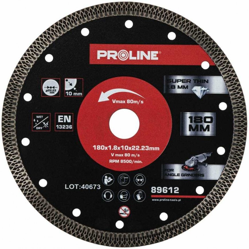 Pro-Line Proline Diamond cutting disc, thin, 180 * 1.8 * 10 * 22.23, proline