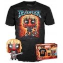 Funko Set figure POP & Tee Marvel Deadpool Heavy Metal Funko Set figure POP & Tee Marvel Deadpool Heavy Metal