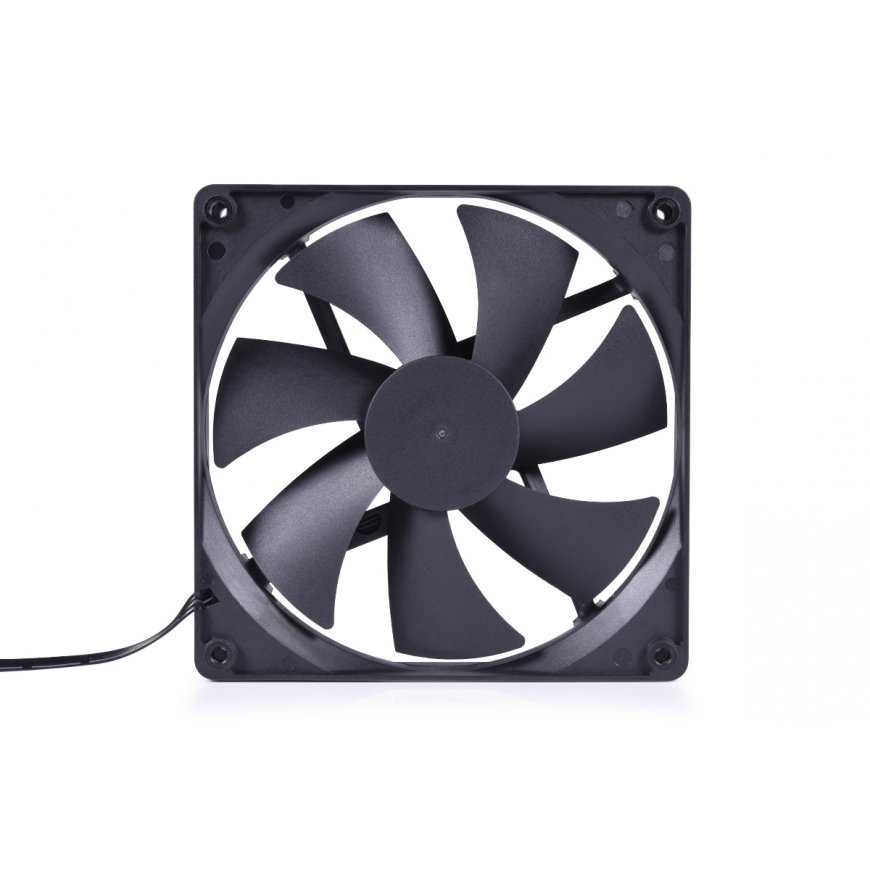 Alphacool 24846 Datora dzesēšanas sistēma Datora korpusam Ventilators 14 cm Melns 1 pcs