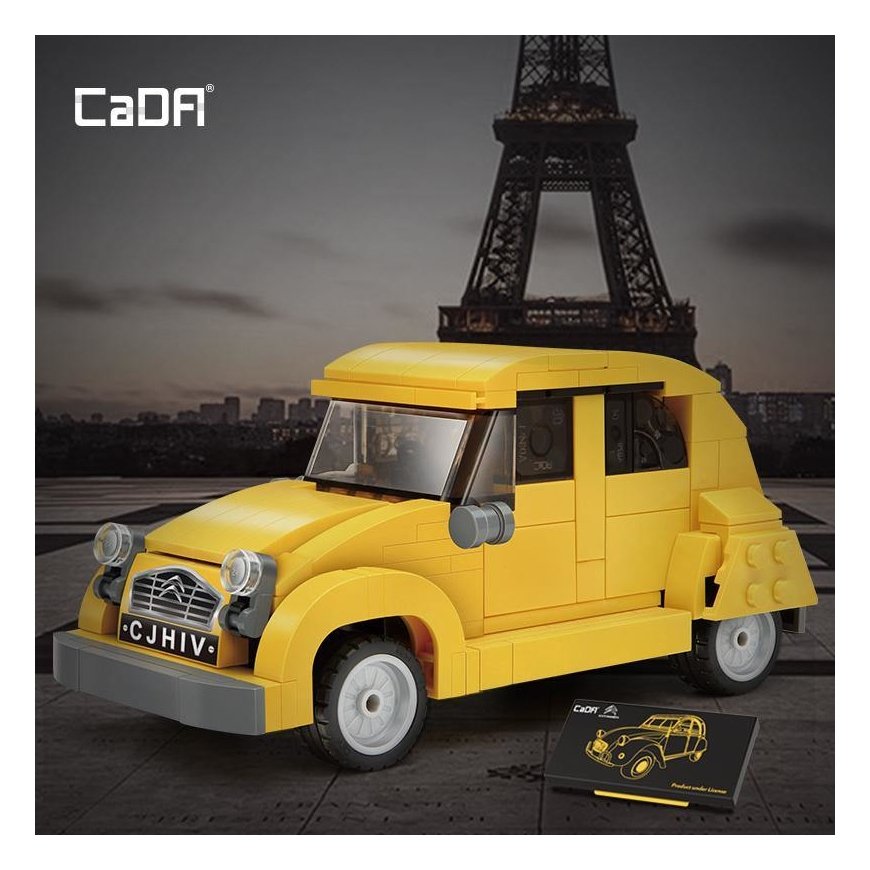CaDA Bricks Citroen 2CV – 4