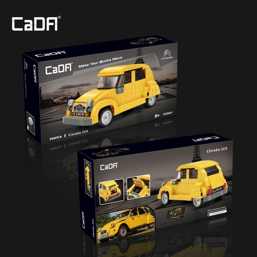 CaDA Bricks Citroen 2CV – 5