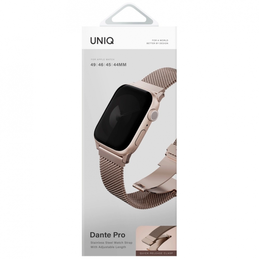 UNIQ Dante Pro Apple Watch 49/46/45/44mm Stainless Steel Bracelet – 4